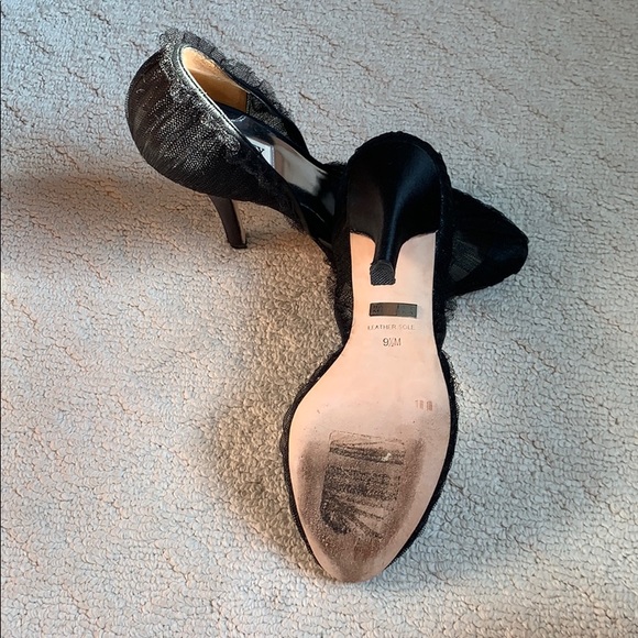 Badgley Mischka Black Heels - Picture 4 of 5